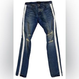 PacSun Skinny Stacked Distressed Jeans Men’s